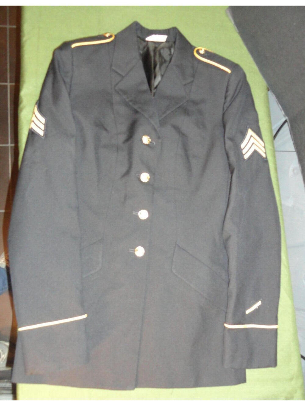 Bremen Bowdon Womens ASU Army Service Uniform Coat Jacket SHADE Blue 450 8WT